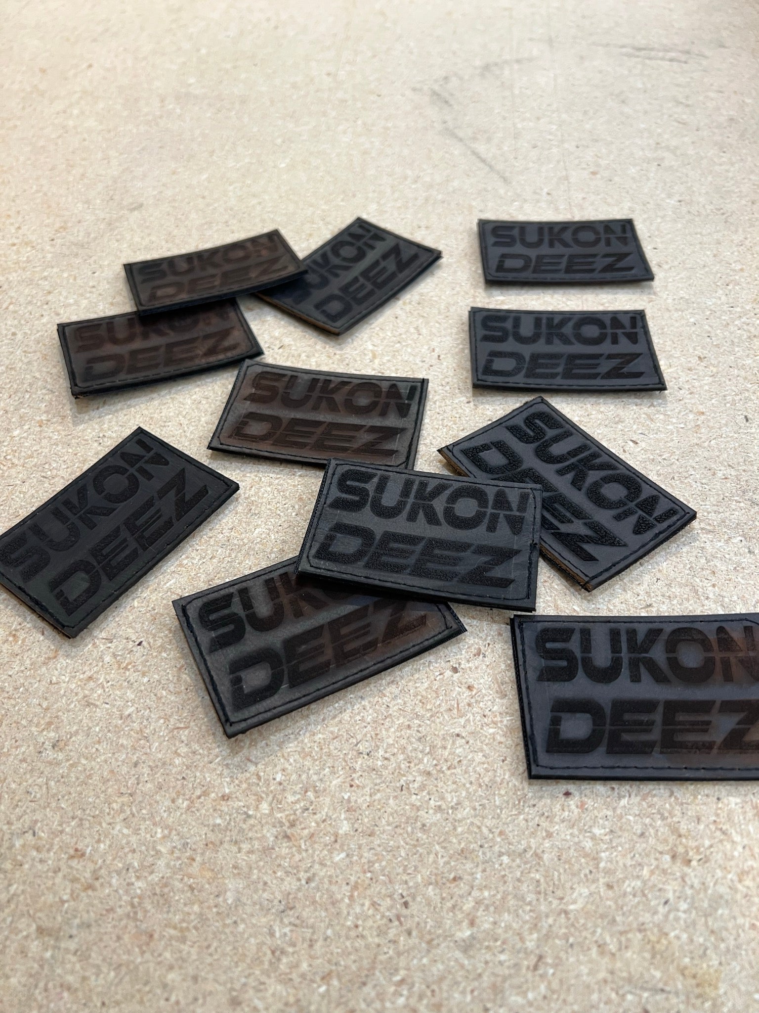 Sukon Deez Leather Patch